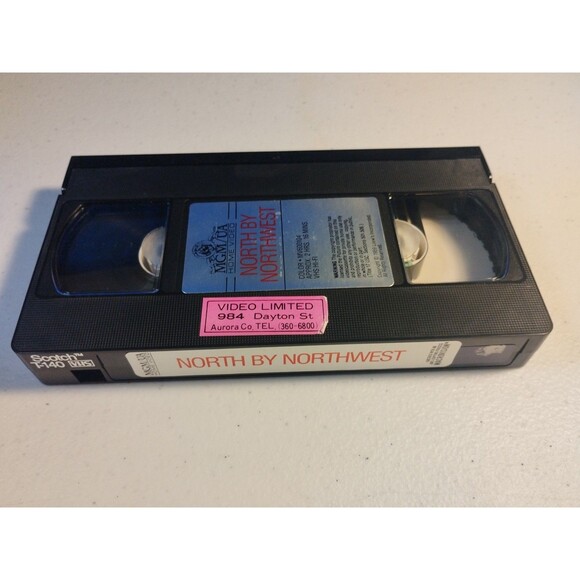 North by Northwest (VHS, 1983, MGM Big Box) Cary Grant, Eva Marie Saint - Picture 9 of 9